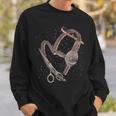 Scissors Comb Heart Barber Hairdresser Sweatshirt Geschenke für Ihn