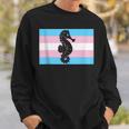 Seahorse Dad Pregnant Trans Man Sweatshirt Gifts for Him