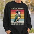 Senegal Parrot Coolest Bird On Earth Senegal Parrot Sweatshirt Gifts for Him