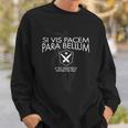 Si Vis Pacem Para Bellum Soldiers Sweatshirt Geschenke für Ihn