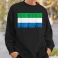 Sierra Leone Siera Leonean Flag Roots Sierra Leonean Sweatshirt Gifts for Him
