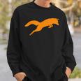 Silhouette Fox Fox AnimalSweatshirt Gifts for Him