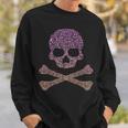 Silhouette Icon Pirate Skull & Crossbones Girls Pirate Sweatshirt Gifts for Him