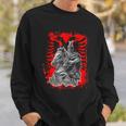 Skanderbeg National Hero Albania Kosovo For Proud Albanians Sweatshirt Geschenke für Ihn