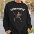 Skull Autism Warrior Autism Skeleton Meme Autism Awareness Sweatshirt Gifts for Him