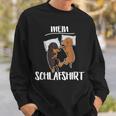 My Sleep Pyjamas Dachshund Dog Sweatshirt Geschenke für Ihn