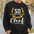 So Sieht Der Beste Chef Der Welt Aus Chef's Sweatshirt Geschenke für Ihn