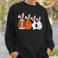 Soccer Basketball Baseball Football Sports Easter Rabbits Sweatshirt Gifts for Him