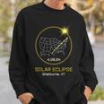 Solar Eclipse 2024 Shelburne Vt Vermont Totality Eclipse Sweatshirt Gifts for Him