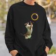 Solar Eclipse 2024 Siamese Cat America Totality Sweatshirt Gifts for Him