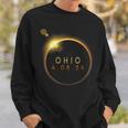 Solar Eclipse 2024 State Ohio Total Solar Eclipse Sweatshirt Gifts for Him