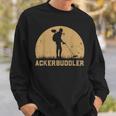 Sondelgänger Sondelgänger Sondeln Ackerbuddler Black Sweatshirt Geschenke für Ihn