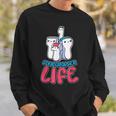 Sonographer Life Ultrasound Tech And Sonography Technician Sweatshirt Gifts for Him