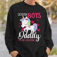 Sorry Boys Daddy Is My Valentine's Day Unicorn Sweatshirt Gifts for Him