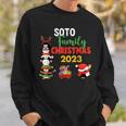 Soto Family Name Soto Family Christmas Sweatshirt Gifts for Him