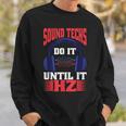 Sound Techs Do It Until It Hz Camisa de entrenamiento Regalos para él