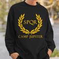 Spqr Senatus Populus Que Romanus Camp Jupiter Sweatshirt Geschenke für Ihn