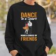 Square Dance Tanz In Einem Quadrat Bilde Einen Freundeskreis German Sweatshirt Geschenke für Ihn