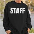 Staff Diseño Sólo En La Parte Trasera Staff Camisa de entrenamiento Regalos para él