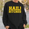 State Of Michigan Hail Bitches Ann Arbor Mi Fun Adult Sweatshirt Gifts for Him