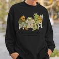 We Must Stop Eating Cried Toad As He Ate Another Frog Quote Sweatshirt Gifts for Him