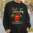 Straight Trippin' Jamaica Vacation 2024 Birthday Family Trip Sweatshirt Gifts for Him