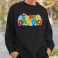 Super Daddio Dad Video Game Father's Day Idea Sweatshirt Gifts for Him