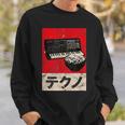 Synthesizer Ramen Vintage Analog Japanese Synth Retro Asdr Sweatshirt Gifts for Him