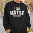 Team Gentile Lifetime Member Family Last Name Sweatshirt Gifts for Him