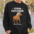 Team Haflinger Unserherzenspony Haflinger Pony Sweatshirt Geschenke für Ihn