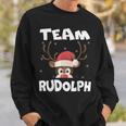 Team Rudolph Xmas Reindeer Deer Lover Sweatshirt Geschenke für Ihn