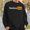 Techno Hub Music Festival Techno Music Lovers Or Dj Sweatshirt Gifts for Him