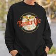 Teneriffa Papagei Kanarische Inseln Spanienintage Souvenir S Sweatshirt Geschenke für Ihn