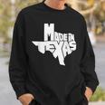 Texas Map Made In Texas Throwback Classic Sweatshirt Gifts for Him