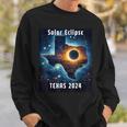 Texas Solar Eclipse 2024 Starry Night Solar Eclipse 2024 Sweatshirt Gifts for Him