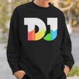 Texto De Dj Con Ecualizador De Coloración Led Para Discjockey Dj Camisa de entrenamiento Regalos para él