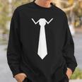 Tie With Collar Sweatshirt Gifts for Him