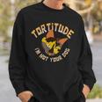 Tortitude I'm Not Your Dog Tortie Cat Sweatshirt Gifts for Him