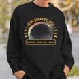 Total Solar Eclipse 2024 Broken Bow Oklahoma Sweatshirt Gifts for Him
