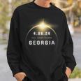 Total Solar Eclipse 2024 Georgia Sweatshirt Gifts for Him