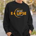 Total Solar Eclipse 2024 In Sterling New York Sweatshirt Gifts for Him