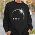 Total Solar Eclipse Spring April 8Th 2024 America Totality Sweatshirt Gifts for Him