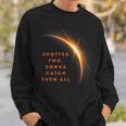 Totality Eclipse Twice In Lifetime Total Solar Eclipse 2024 Sweatshirt Gifts for Him