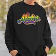 Traditional Gay Lgbtq Hawaii Aloha Beach Gay Pride Sweatshirt Gifts for Him