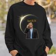 Trump Solar Eclipse 2024 Total Solar Eclipse 40824 Sweatshirt Gifts for Him