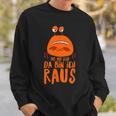 Tut Mir Leid Da Bin Ich Raus Krabbe Sagt Nein Sweatshirt Geschenke für Ihn