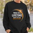 Twice In Lifetime Solar Eclipse 2024 2017 North America Sweatshirt Gifts for Him