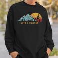 Ultra Runner Retro Style Vintage Ultramarathon Sweatshirt Gifts for Him
