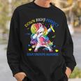 Unicorn Down Right Perfect Down Syndrome Awareness Sweatshirt Gifts for Him