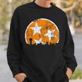 Unique Orange & White Tennessee State Flag Knoxville Skyline Sweatshirt Gifts for Him